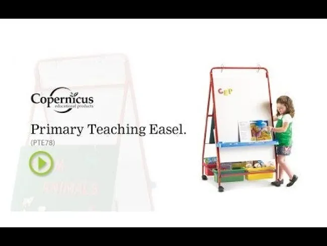 Copernicus Primary Teaching Easel^ Mobile Reversible Boards