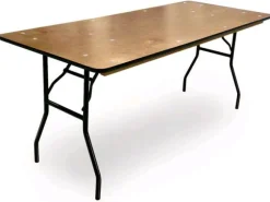 McCourt ProRent Plywood Folding Tables^ Folding