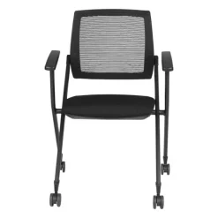 Regency Office Products Pulse High Back Padded Nesting Chair Packs (4, 8 or 12)^ Chair Packages