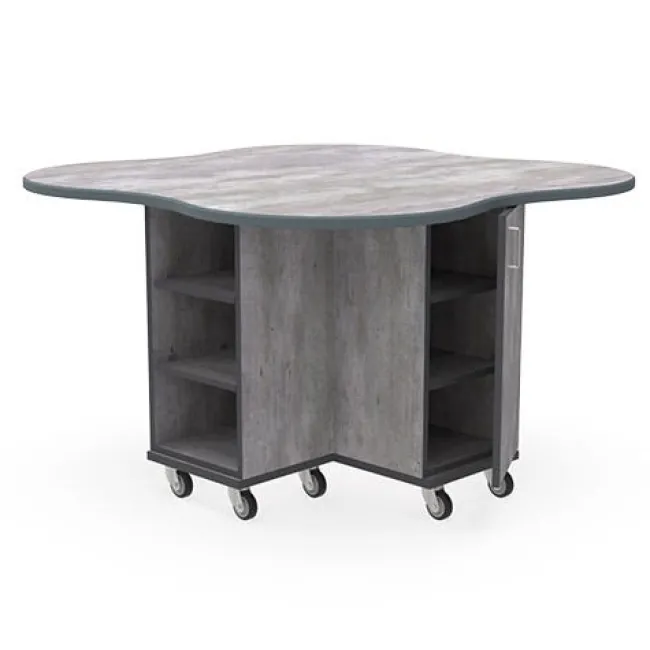 WB Mfg Quad XL Workstation^ Mobile Lab Units|Makerspace & Shop