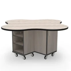 WB Mfg Quad XL Workstation^ Mobile Lab Units|Makerspace & Shop