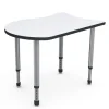 Paragon Quick Ship Koi Collaborative School Desk (30" x 20")^ Dry Erase Desks