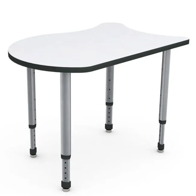 Paragon Quick Ship Koi Collaborative School Desk (30" x 20")^ Dry Erase Desks