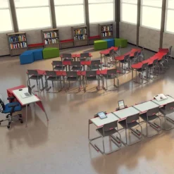 Paragon Quick Ship Koi Collaborative School Desk (30