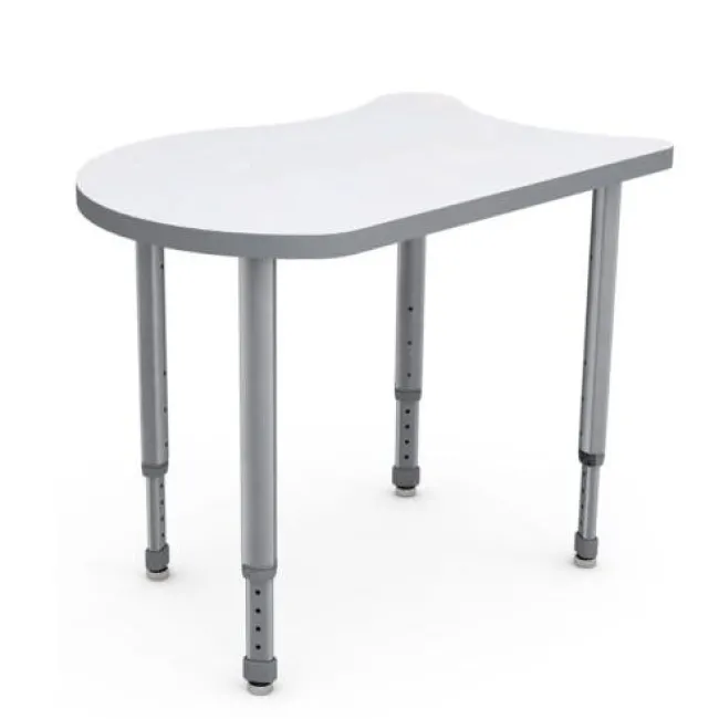 Paragon Quick Ship Koi Collaborative School Desk (33" x 22")^ Dry Erase Desks