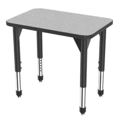 Marco Group Quick Ship Premier Series Desk - Small Rectangle (30" x 20")^ Open Front School Desks
