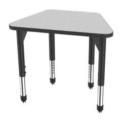 Marco Group Quick Ship Premier Series Desk - Small Trapezoid^ Collaborative Desks|Open Front School Desks