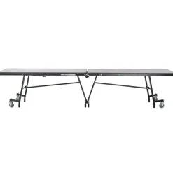 National Public Seating Quick Ship 12' Rectangle Mobile Table with MDF Core and Protect Edge - Black Frame^ Cafeteria|Cafeteria Tables