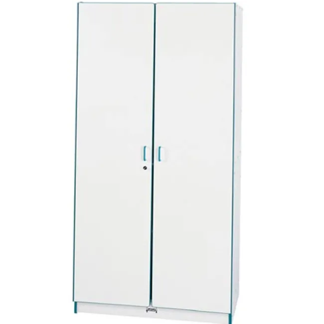 Jonti-Craft Rainbow Accents Classroom Closet Storage Cabinet^ Tall Cabinets