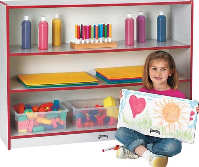 Jonti-Craft Rainbow Accents Super-Sized Adjustable Bookcase^ Bookcases