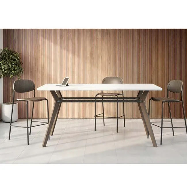 KFI Seating Rang Rectangle Conference Table - 36''W Rectangle x 42'' High^ Conference