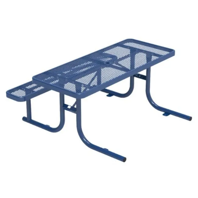 Virco Rectangle ADA Compliant Outdoor Picnic Table^ Picnic Tables|Outdoor Picnic
