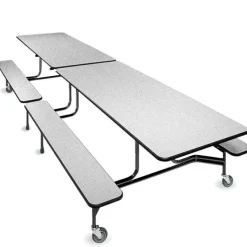 BioFit Rectangle Cafeteria Tables w/Bench Seating^ Cafeteria|Cafeteria Tables