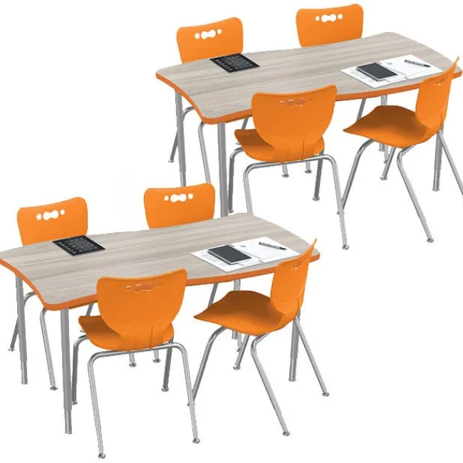 Mooreco Rectangle Creator Table & Hierarchy Chair Packages^ Activity Tables & Chairs|Activity Table & Chair Packages