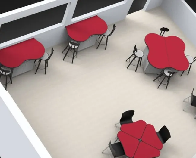 WB Mfg Reflection Workstations^ Makerspace & Shop