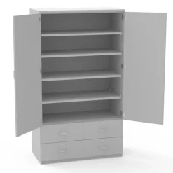 WB Mfg Replay Tall Combination Storage Cabinet^ Tall Cabinets|Wardrobe Cabinets
