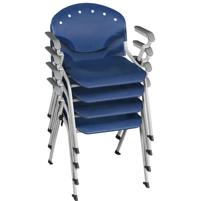 Regency Office Products Rico Stack Chair Package^ Plastic Stacking Chairs