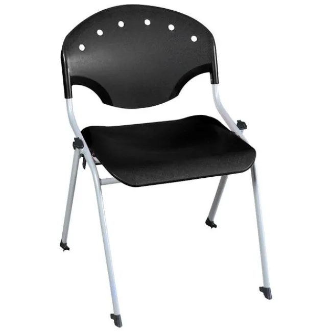 Regency Office Products Rico Stack Chair Package^ Plastic Stacking Chairs