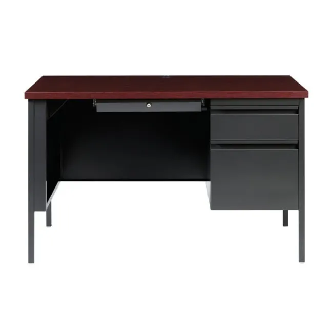 Hirsh Industries Right Hand Single Pedestal Desk - 48" W x 30" D^ Teacher Desks|Instructor Desks