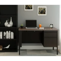 Hirsh Industries Right Hand Single Pedestal Desk - 48