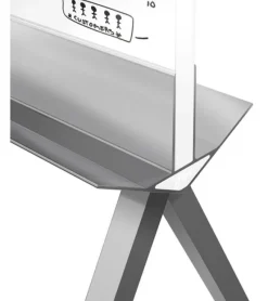 Ghent Roam Mobile Whiteboard^ Mobile Reversible Boards