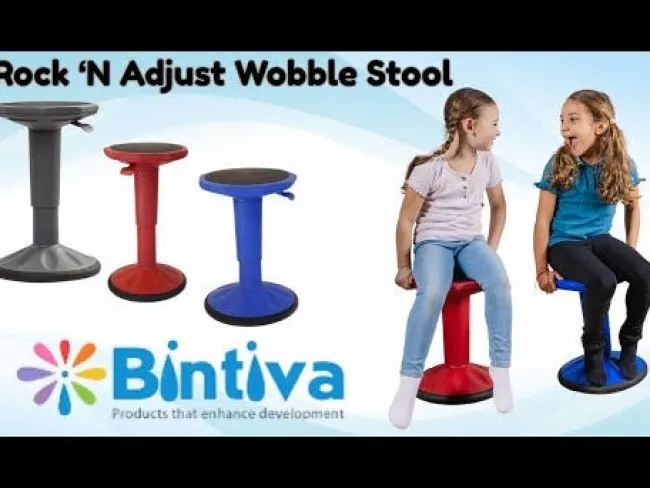 Bintiva Rock'N Adjust Wobble Stool^ Active Seating|Flexible Seating