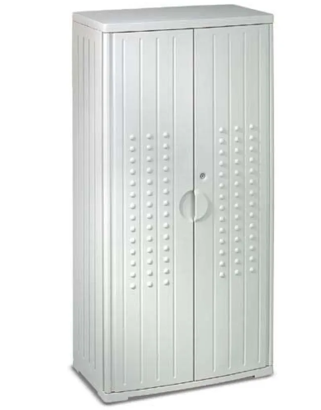 Iceberg Rough n Ready Plastic Resin Storage Cabinets^ Tall Cabinets