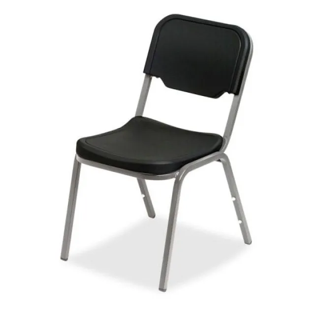 Iceberg Rough N Ready Stack Chair - 4 Pack^ Plastic Stacking Chairs