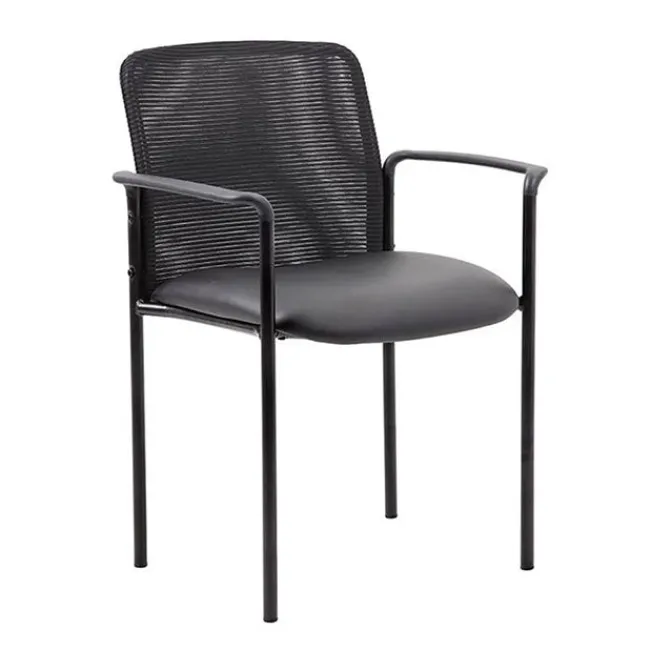 Boss Round Conference Table Set w/ Four Guest Chairs^ Conference Table & Chair Packages