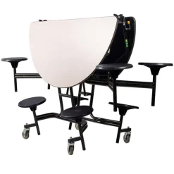 National Public Seating Round Mobile Stool Cafeteria Tables^ Cafeteria|Cafeteria Tables