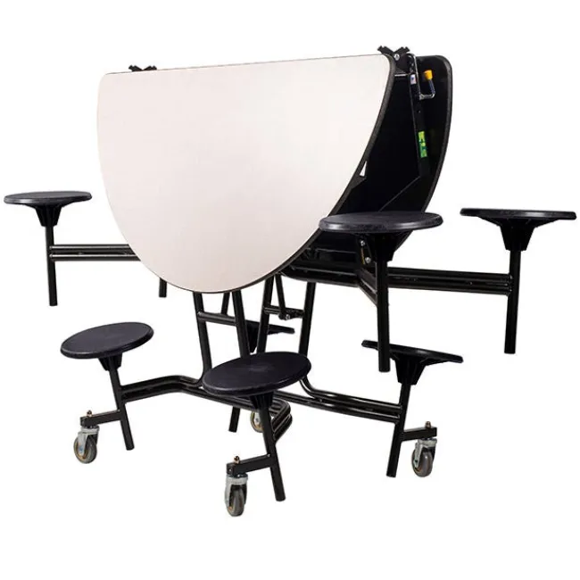 National Public Seating Round Mobile Stool Cafeteria Tables^ Cafeteria|Cafeteria Tables