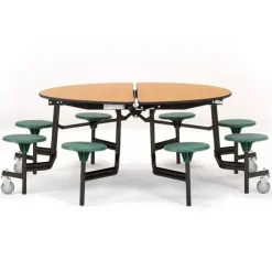 National Public Seating Round Mobile Stool Cafeteria Tables^ Cafeteria|Cafeteria Tables
