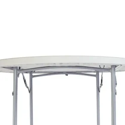 National Public Seating Round Plastic Resin Banquet Folding Tables^ Folding