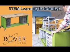 Haskell Rover Mobile Makerspace Table w/ 4 Stools^ Makerspace & Shop|Makerspace Stem Packages