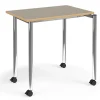 KI Ruckus Fixed Height Stacng Desks^ Open Front School Desks