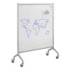 Safco Products Rumba Screen Whiteboard^ Mobile Reversible Boards