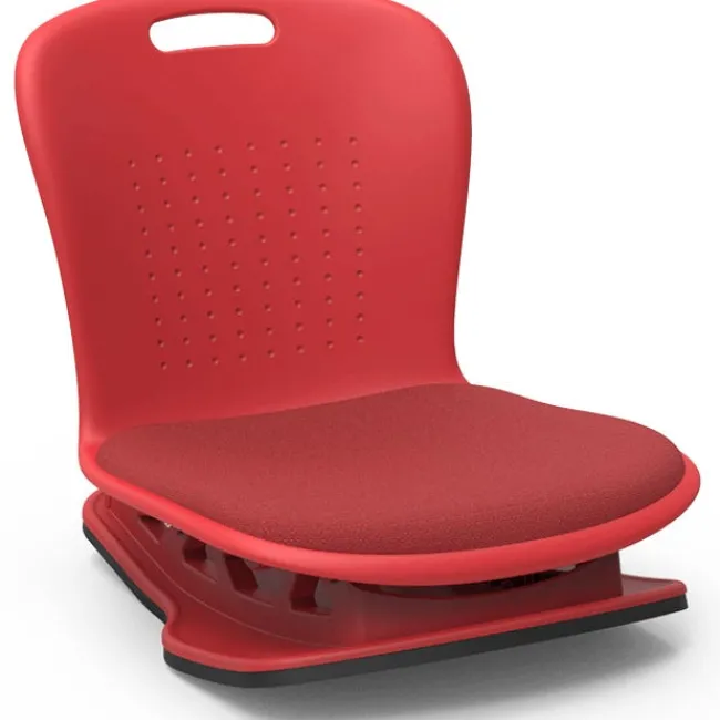 Virco Sage Padded Floor Rocker Chair 18'' Shell (5th- Adult)^Kids Floor Seating|Active Seating