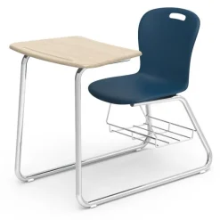 Virco Sage Sled Base Combo Desk^ Combo Chair Desks