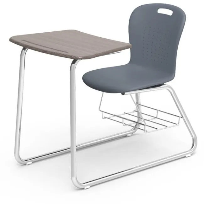 Virco Sage Sled Base Combo Desk^ Combo Chair Desks