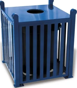 Ultra-Play Savannah Outdoor Trash Receptacles^ Trash & Recycling Bins