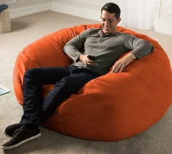 Jaxx Saxx Round Bean Bag Chairs^Kids Floor Seating|Bean Bag Chairs