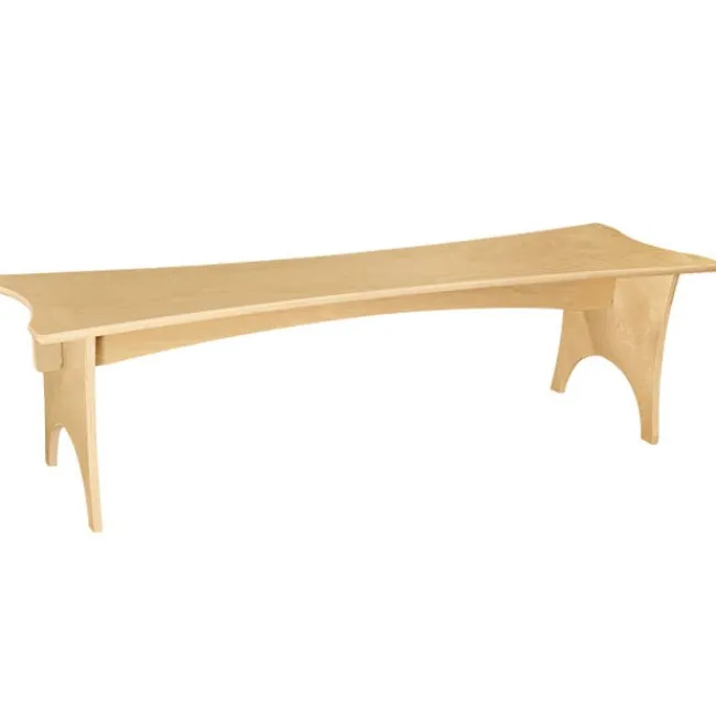 Wood Designs Scalloped Straight Benches^ Benches