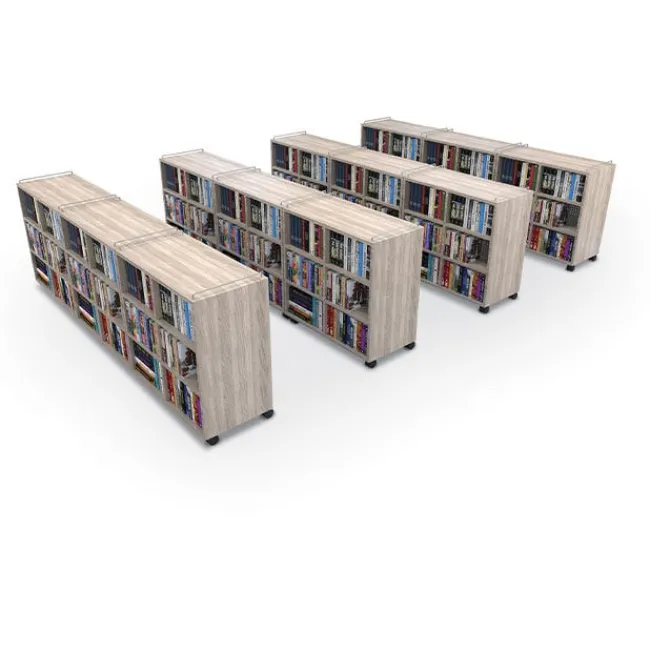 Mooreco Schoolworks Mobile Bookcases^ Bookcases