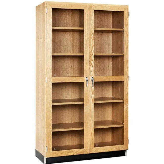 Diversified Spaces Science Storage Cabinet with Glass Doors^ Lab Storage|Bookcases