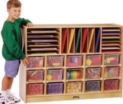 Jonti-Craft Sectional Mobile Cubbie^ Tote & Bin Storage|Cubbies