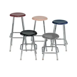 USACapitol 100 Series Adjustable Hard Plastic Stools by USA Capitol^ Stools|Stools
