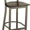 KFI Seating 3300 Series Cafe Barstool with Wood Seat and Back by KFI^ Cafe Stools|Stools
