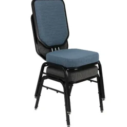 National Public Seating 9600 Series Flex-Back Banquet Chair^ Padded Stack Chairs