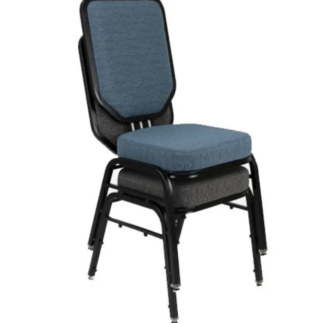 National Public Seating 9600 Series Flex-Back Banquet Chair^ Padded Stack Chairs
