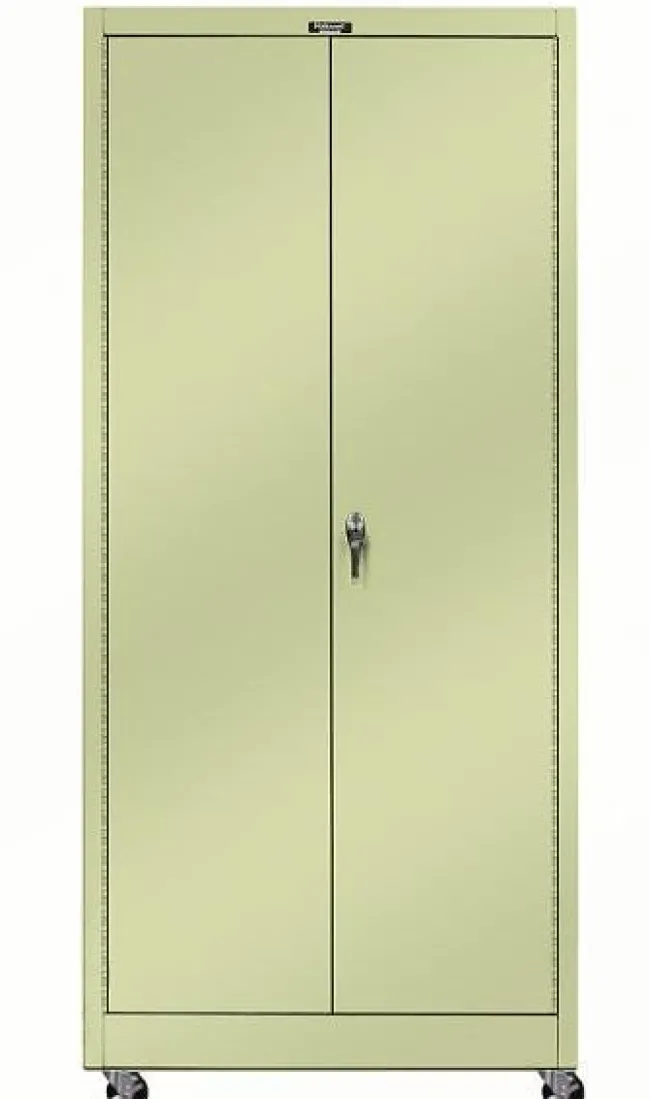 Hallowell 400 Series Mobile Storage Cabinet w/ Solid Doors^ Mobile Cabinets